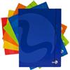 BM BeMore - Cartelline 3 Lembi con Elastico Dorso 1 Color, 0112775 - Cartellina Formato A4 - Copertina Pesante 700 g/mq - Confezione da 6 pezzi - Colori Assortiti