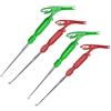 SagaSave Kit di attrezzi multiuso da pesca, 4 pezzi in acciaio inox, per rimuovere ami e disaccoppiare rapidamente i nodi, per legare rapidamente i nodi