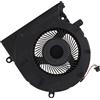 Tosuny Ventola di Raffreddamento per Laptop per OMEN 15 EK TPN Q236 Ventola di Raffreddamento M04216-001 ND8CC02-19j22 19j23 M04215-001 ND8CC03-19C23, DC 12V 4 Pin CPU GPU Radiatore (GPU)