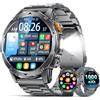 LIGE Orologio Smartwatch Uomo con Batteria 1000mAh|1.75 AMOLED Pollici|Impermeabile IP68|Monitoraggio SpO2/Frequenza Cardiaca/Sonno|120+ Modalità Sportive|Compatibile con Android iOS