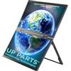 UP PARTS® Monitor Portatile, Doppio monitor portatile, 156PS - 15.6 Alluminio Full HD 1920x1080, IPS, Dual Screen Pieghevole, USB-C e HDMI, Ultra Sottile, Altoparlanti Integrati, Azienda Italiana