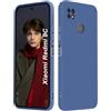 ISOI - Cover per Xiaomi Redmi 9C / Redmi 9C NFC, Custodia Morbida in Silicone Liquido, Protezione Completa Antiurto Ultra Sottile per il Corpo - Blu