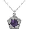 U-TREASURE Collana Harry Potter Rana di Cioccolato Argento 925 U-TREASURE Gioielli Penta...