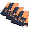 Renato Balestra Telo Mare Microfibra, 3pz Arancio-Nero