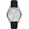 Emporio Armani Orologio Analogico Automatico Uomo con Cinturino in Pelle AR60077