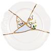 Seletti - Piatto Kintsugi - Bianco - Oro - Designer Marcantonio