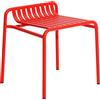 Petite Friture - Sgabello Week-end - Rosso - Alluminio - Designer Studio BrichetZiegler
