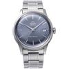 Orient Classic Bambino 38mm - Orologio Da Uomo Automatico a Carica Manuale Elegante Bracciale e Cassa In Acciaio Metallizzato Quadrante Blu - RA-AC0M10L30B RA-AC0M10L