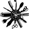 Instant Karma Clocks | Orologio da Parete Hair Stylist | Design Professionale Parrucchiere | Decorazione Murale per Barbiere Saloni e Barber Shop