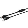 Microconnect MC-USB3.0AB30OP cavo USB 30 m 3.2 Gen 2 [3.1 2] A B Nero (Premium Optic Cable - A-B 30m Warranty: 300M) [MC-USB3.0AB30OP]
