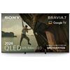 Sony Smart TV 75 Pollici 4K Ultra HD Display QLED Mini LED Sistema Android DVBT2/C/S2 Classe D Wi-Fi colore Nero - K75XR70PAEP