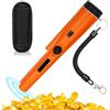 SKIKHN Pinpointer Metal Detector,Metal Detector Professionali Portatile a Scansione a 360° con Cintura,Fondina, Modalità ad Alta Sensibilità,Rilevatore Metalli per Caccia Oro Tesoro Monete Gioielli
