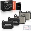 Frankberg Set di pastiglie freno comprensivo di 4 pastiglie freno | Compatibile con: Classe M W163