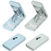 Fefod Taglia pastiglie, 2 Pezzi Taglia pillole di precisione, Separatore di Pillole Portatile con Lama per Pillole Piccole e Pillole Grandi, Taglia Compresse per Anziani, Bambini, Animali, Viaggi