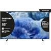 Samsung Smart TV 55'' QE55Q8FAAUXZT QLED 4K, Q8F, Q4 AI Processor, 4K Upscaling, OTS Lite, Air Slim Design, 100% di Volume Colore con Quantum Dot, edizione speciale PACCHETTO INTRATTENIMENTO, 2025
