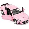 imtfzct Modello in Scala 1/36 Maserati GT, Auto da Giocattolo in Lega di Zinco per Bambini, Auto a Spinta per Bambini Piccoli, Regalo per Bambini Ragazzi e Ragazze (rosa)