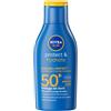 NIVEA (BEIERSDORF SpA) Nivea Sun Latte Solare Protect & Hydrate SPF50+ 100 ml, Crema solare 50+ idratante formato viaggio