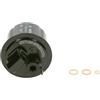 Bosch Filtro benzina F0104 - Separa le particelle dal carburante, protegge il sistema di iniezione