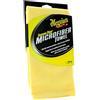 Meguiar's Supreme Shine Microfibre Towel, Panno in Microfibra Supreme, Giallo - Tripla Assorbenza, Anti-graffio, Asciugatura Rapida, Lavabile in Lavatrice, 40 cm x 60 cm, X2010EU