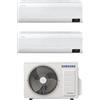 Samsung - Climatizzatore Samsung WindFree Avant wifi dual split 7000+18000 btu inverter A+++ in R32 AJ050TXJ2KG