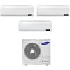 Samsung - Climatizzatore Samsung WindFree Avant wifi trial split 9000+9000+12000 btu inverter A+++ in R32 AJ052TXJ3KG