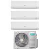 Hisense - Climatizzatore Energy Ultra Hisense trial split 9000+9000+12000 btu inverter con wifi 3AMW62U4RJC in A++