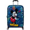 American Tourister Wavebreaker Disney FL - Spinner M, Suitcase, 67 cm, 64 L, multicolore (Mickey Future Pop)