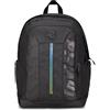 Invicta Zaino Scuola Jelek UP Led, Nero, Zaino Doppio Scomparto Super Capiente Con Tasca Porta PC o Tablet, Tasca Porta Borraccia e Tasca Con Organizer, Scuole Medie Superiori e Viaggio, Ragazzo