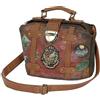 Harry Potter Railway-Borsa a Tracolla Doctor, Marrone, 20 x 16 cm
