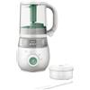 Philips Cuocipappa Ciotola 0.24 Litri Potenza 400 Watt colore Verde / Bianco - SCF885/01 EasyPappa 4-in-1