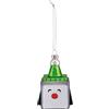 Alessi Cubik Penguin GJ02 5, Decorazione Natalizia di Design Vintage, Raffigurante un Pinguino, in Vetro Soffiato Decorato a Mano, Multicolore