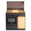 DE LONGHI SGK 854 NM CUCINA 86X50 4 FUOCHI FORNO A GAS COPERCHIO IN METALLO COLORE COPPERTONE CLASSE A