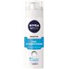 Nivea Men, confezione da kuehlender Schiuma da Barba per gli uomini, 4 X 200 ML, Sensitive Cool, 0% alcool
