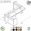 SEIPO Banco reception quattro posti a S SEIPO