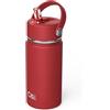 OISIZ 14oz Borraccia Bambini acciaio inox con cannuccia 400ml Vaso Termico in Acciaio Inossidabile Isolato bottiglia d'acqua a prova di perdite, senza BPA e mantenimento del freddo per 24ore