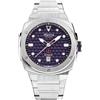 Alpina Orologio Analogico al Quarzo Svizzero da Uomo con Cinturino in Acciaio Inossidabile AL-525NARK4AE6B