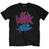 Blink-182 T-Shirt # Xl Unisex Black # Neon Logo