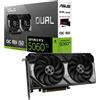 SVGA ASUS DUAL-RTX5060TI-O8G NVIDIA 8GBDDR7 128BIT 2632MHZ-O.C. PCIE5.0 1XHDMI 3XDP 7680X4320 2,5SLOT 90YV0MP2-M0NA00. ITALIA