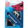Prym - Prym Anorak Laccatura laccata nera (15 mm) Fissaggi della pressa non SEW - 1 unità