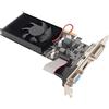 Bewinner Scheda Grafica 1G DDR3, Scheda Grafica Video da Gioco con Ventola di Raffreddamento Rapido, Scheda Grafica Desktop HDMI DVI VGA a 64 Bit per PC