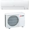 MITSUBISHI ELECTRIC - MSZ-HR35VFK Condizionatore Fisso, Classe A++, 10.577 Btu, Tecnologia Inverter DC, con deumidificatore