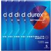 Durex Profilattico Settebello XL 5 confezioni da 5 pezzi (25 pezzi)