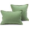 Caleffi Modern Cuscino Arredo, Microfibra, Giada, CM. 48X48, 74999