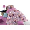 hermet Frozen Disney, Trapunta Piumone Invernale Singolo, 1 Piazza, Rosa, In Cotone, Marvel, Cm.170x260, Letto Cameretta