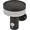 EMOS - Lampada da parete a LED solare TERION con sensore di movimento per casa e giardino - Illuminazione solare impermeabile da giardino con sensore, luminosità 200 lm, bianco caldo - Cassa in