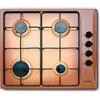 Glem Gas Piano cottura 4 Fuochi a gas da incasso Larghezza 60 cm colore Terra di Francia - GTL64TF
