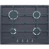 Glem Gas Piano Cottura 4 Fuochi a Gas Larghezza 60 cm colore Antracite - GT64AN