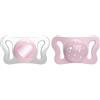 CHICCO Succhietto Chicco Physio Forma Micrò Rosa Silicone 2 pz 0-2 m