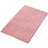 Decomira Tappeto Bagno Antiscivolo in Ciniglia | Tappetino bagno super assorbente, lavabile in lavatrice | Per il bagno, la doccia, la vasca da bagno o come tappetino WC | Rosa - 40x60 cm