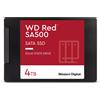 Western Digital SSD 4TB 2.5" SATA III 3D NAND per NAS WDS400T2R0A